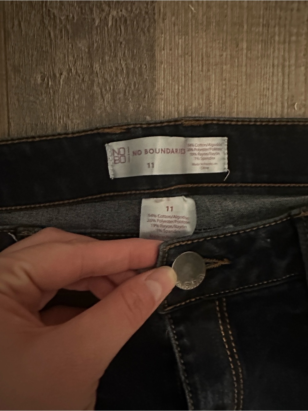 5/$25 dark wash skinny jeans - Picture 2 of 2